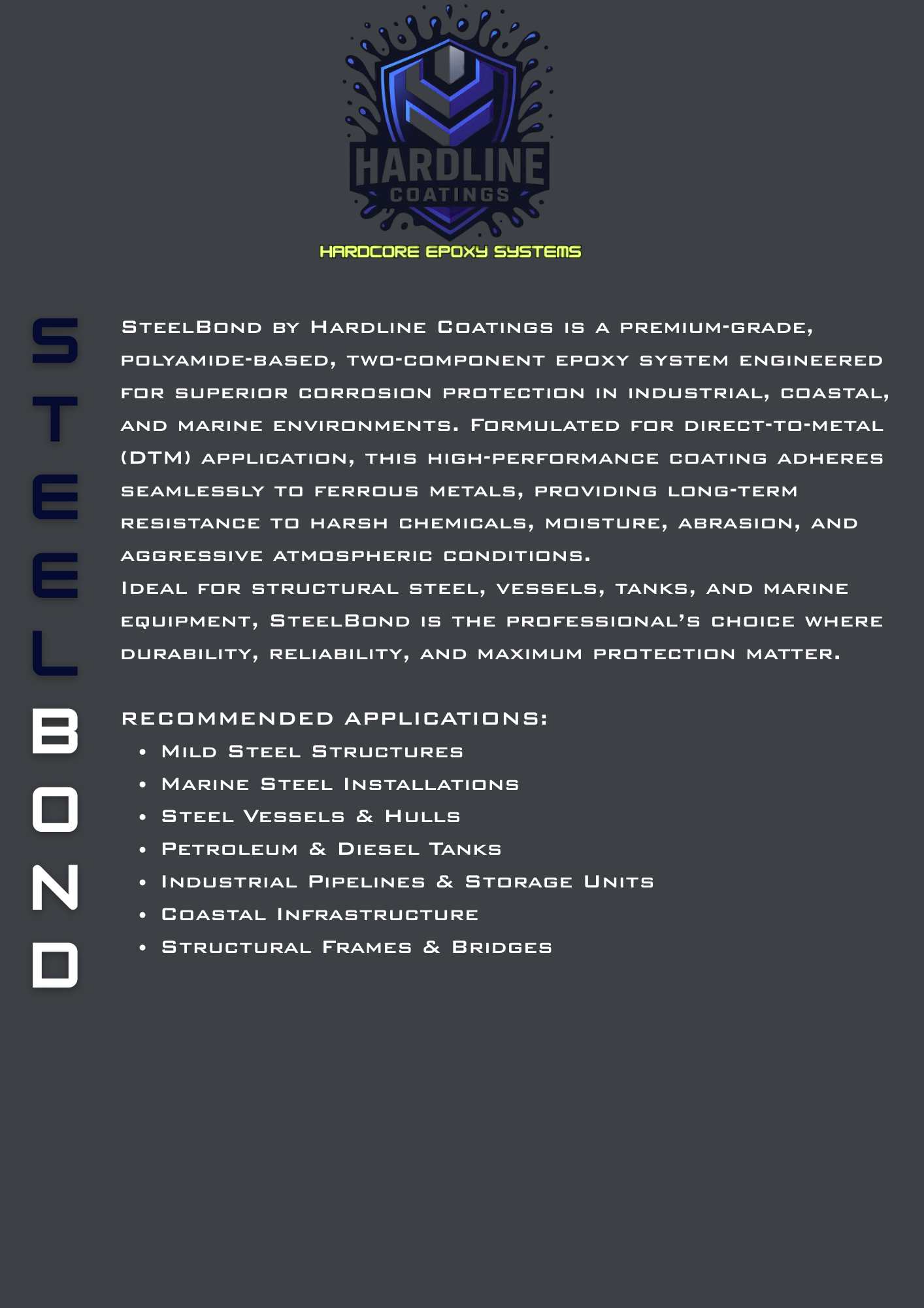 SteelBond - Epoxy Coating Kit