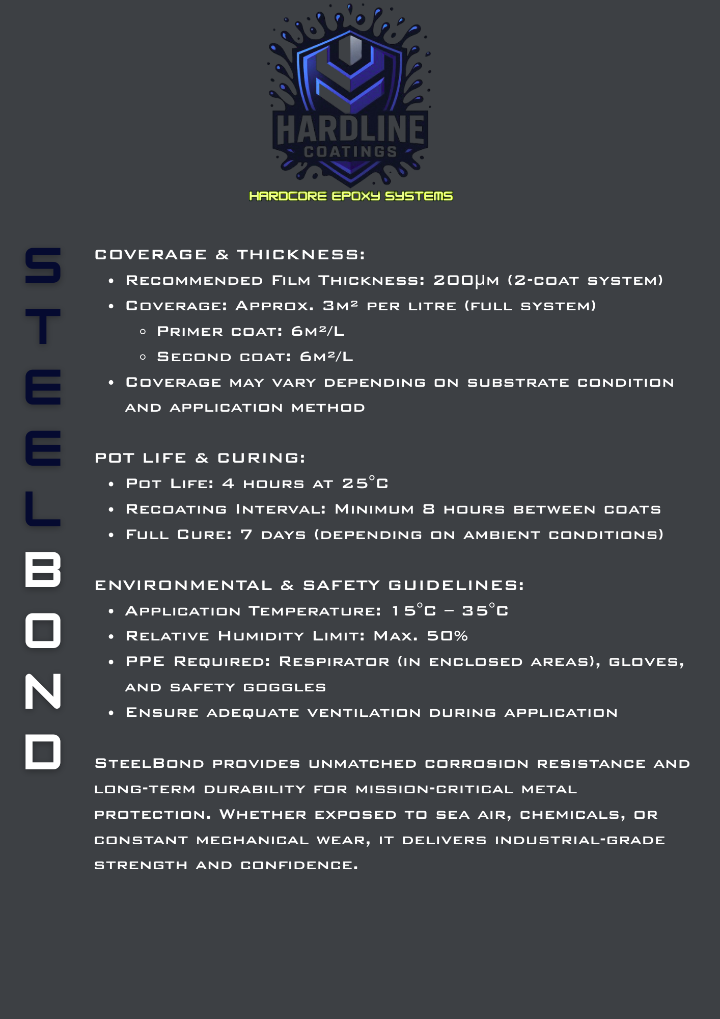SteelBond - Epoxy Coating Kit